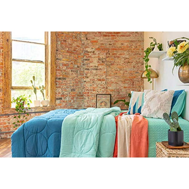Full//Queen, Grey Devon Bedding Collection Modern Reversible Luxury Ultra Soft Comforter Design for Home Hotel D/écor Refinery29 All Season Premium 4 Piece Set